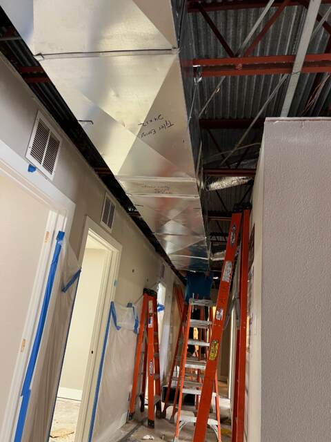 Assessed ducts & vents